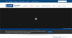 Desktop Screenshot of gmpsecurities.com